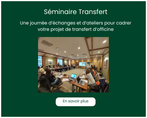 Seminaire transfert officine Giphar