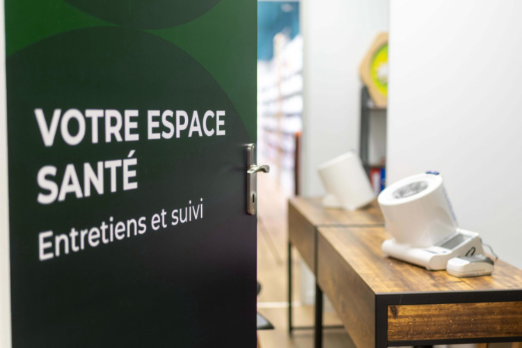 L’espace Santé, au cœur du concept Giphar. 1