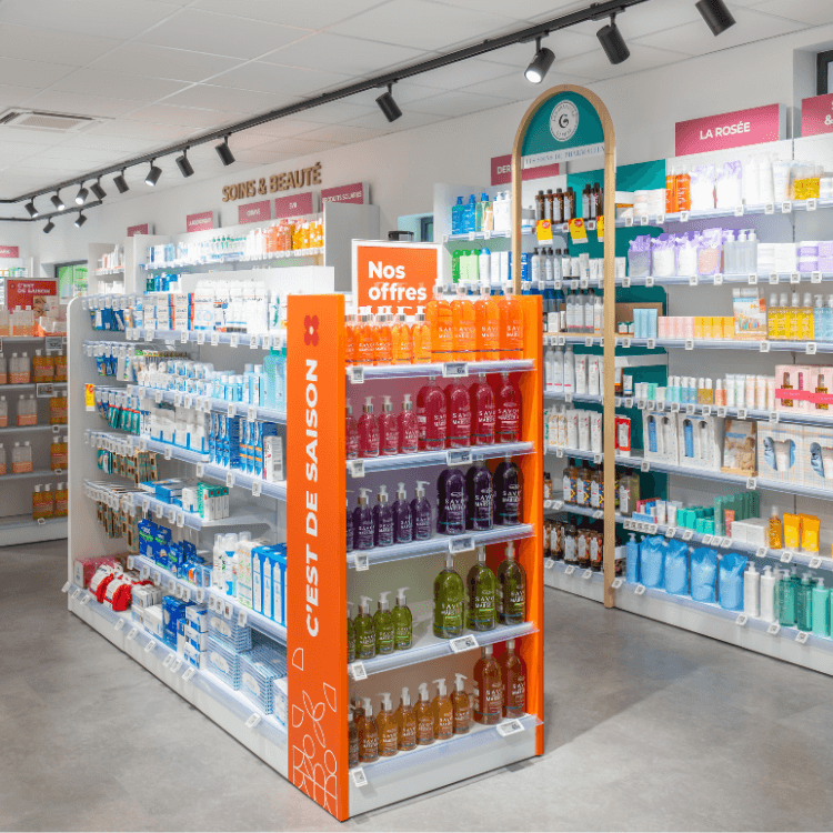 Un large assortiment, mis en valeur grâce à des...