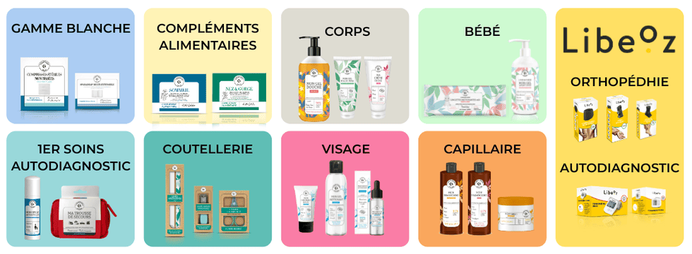 Les gammes marques propres Giphar