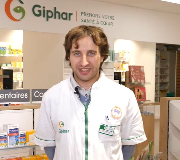 Témoignage pharmacien Giphar